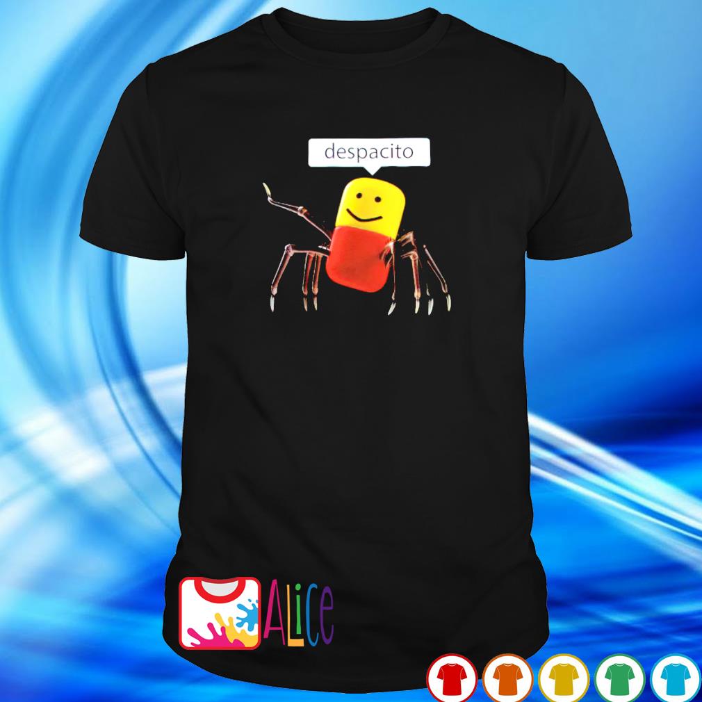 Spider Roblox Despacito Shirt Hoodie Sweater Long Sleeve And Tank Top - thief roblox shirt
