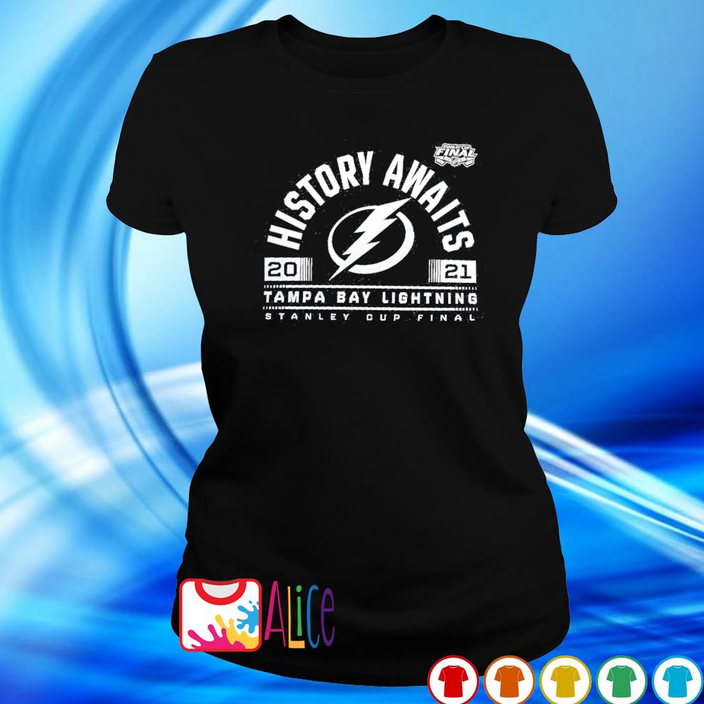 2021 Stanley Cup history awaits Tampa Bay Lightning shirt ...