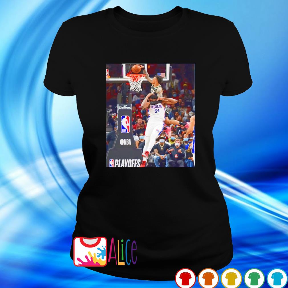 Dunk on embiid Atlanta Hawks shirt, hoodie, sweater, long ...