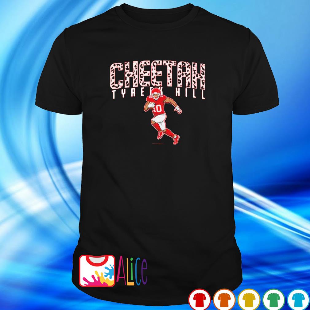 Kansas City Chiefs cheetah Tyreek Hill shirt