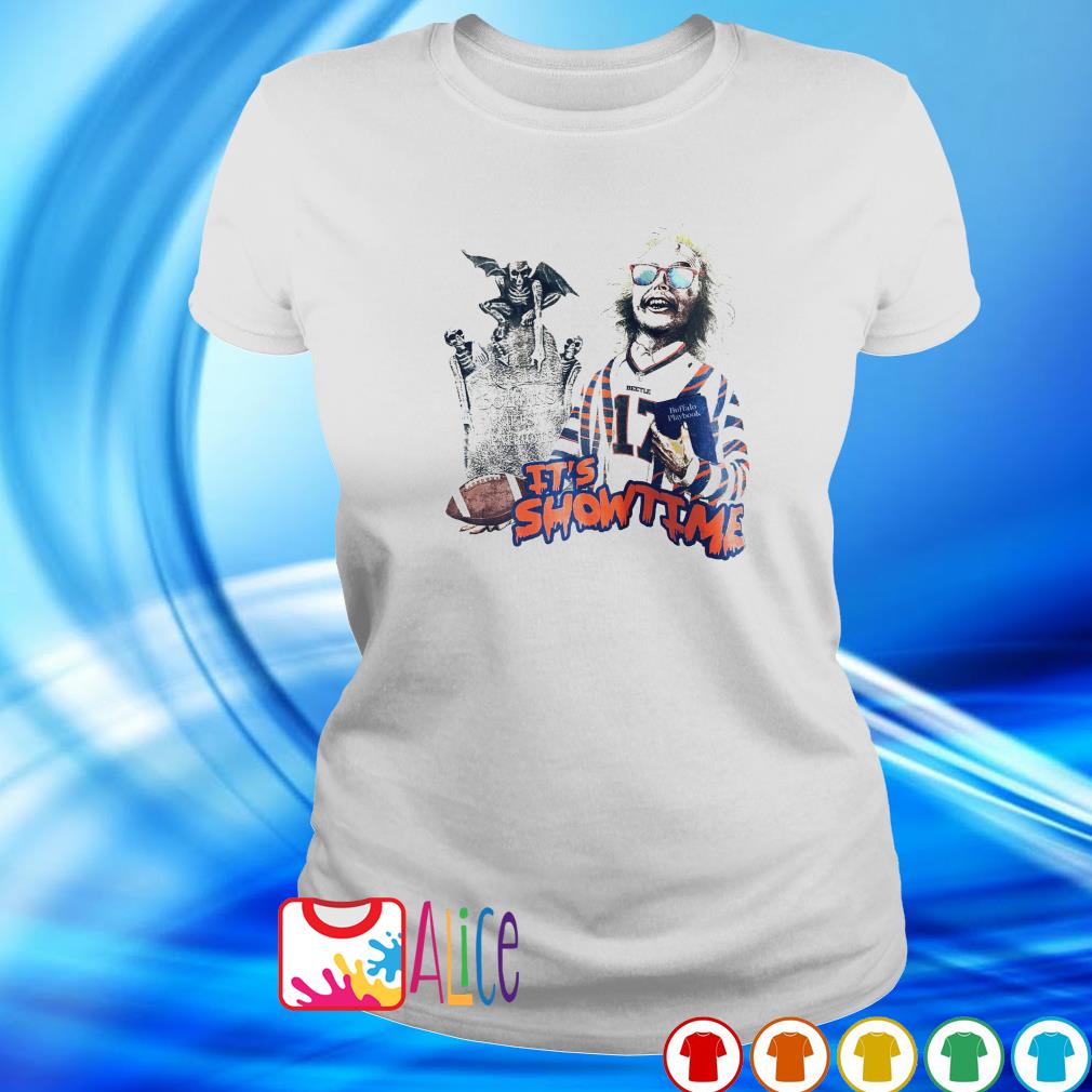 Official beetlejuice It's Showtime T-shirt, hoodie, sweater, long sleeve  and tank top