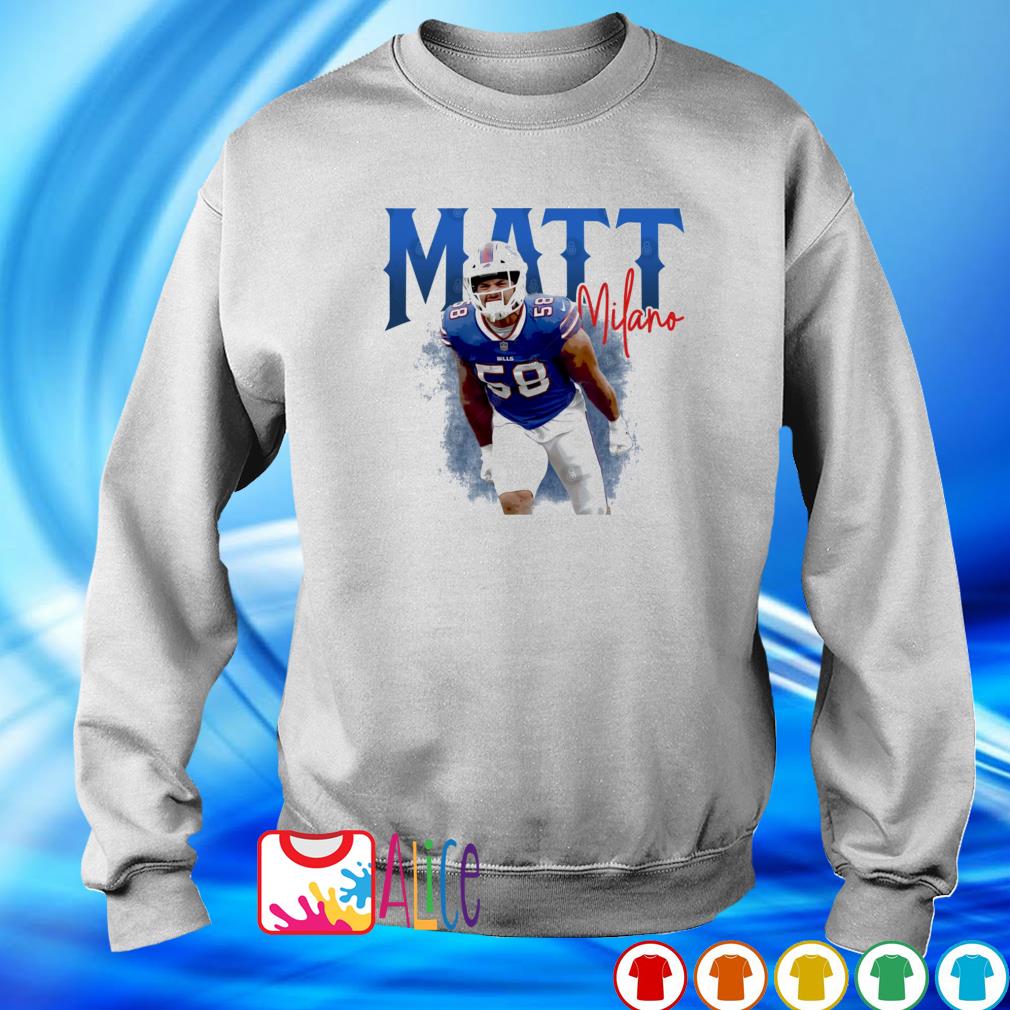 Matt Milano Buffalo Bills shirt, hoodie, sweater and long sleeve