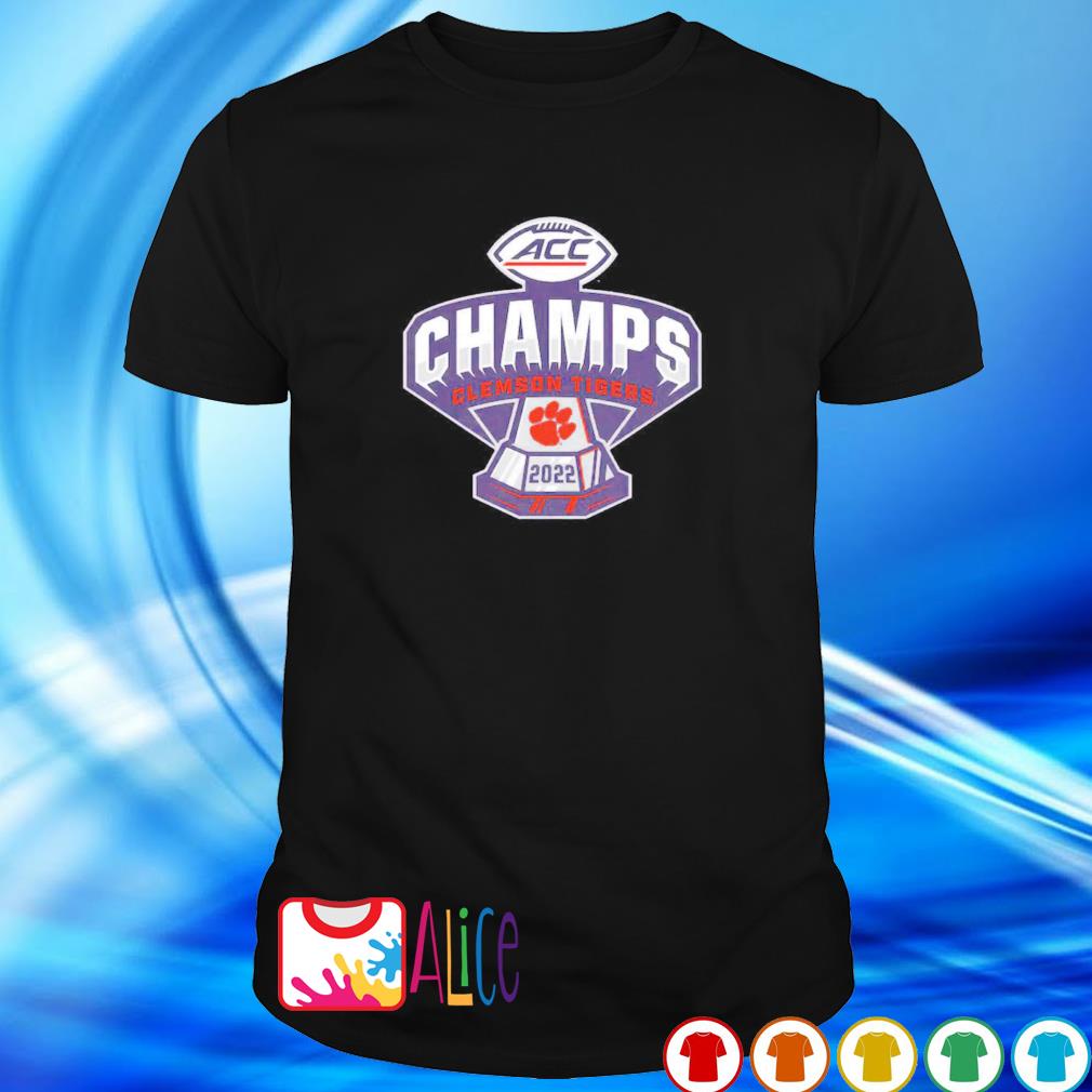 Awesome clemson Tigers 2022 ACC conference champions shirt