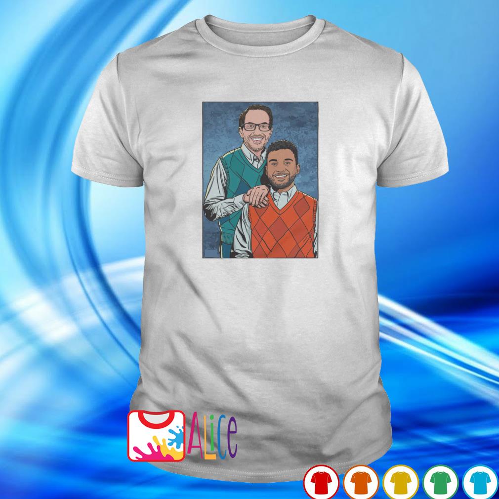 Awesome did we just become best friends step brothers for Miami Dolphins football shirt