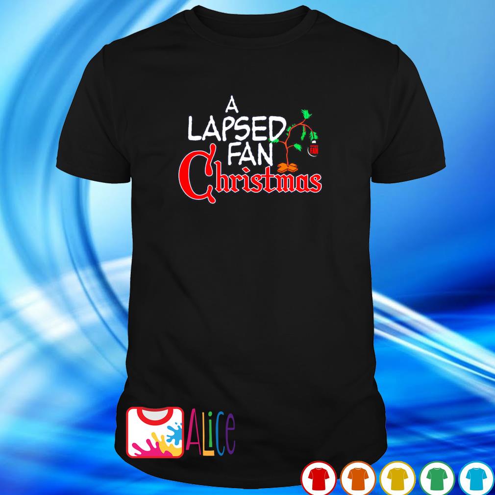 Best a lapsed fan a Christmas shirt