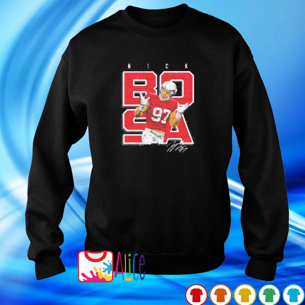 Nick Bosa San Francisco 49ers Shrugs Shirt, hoodie, sweater, long sleeve  and tank top