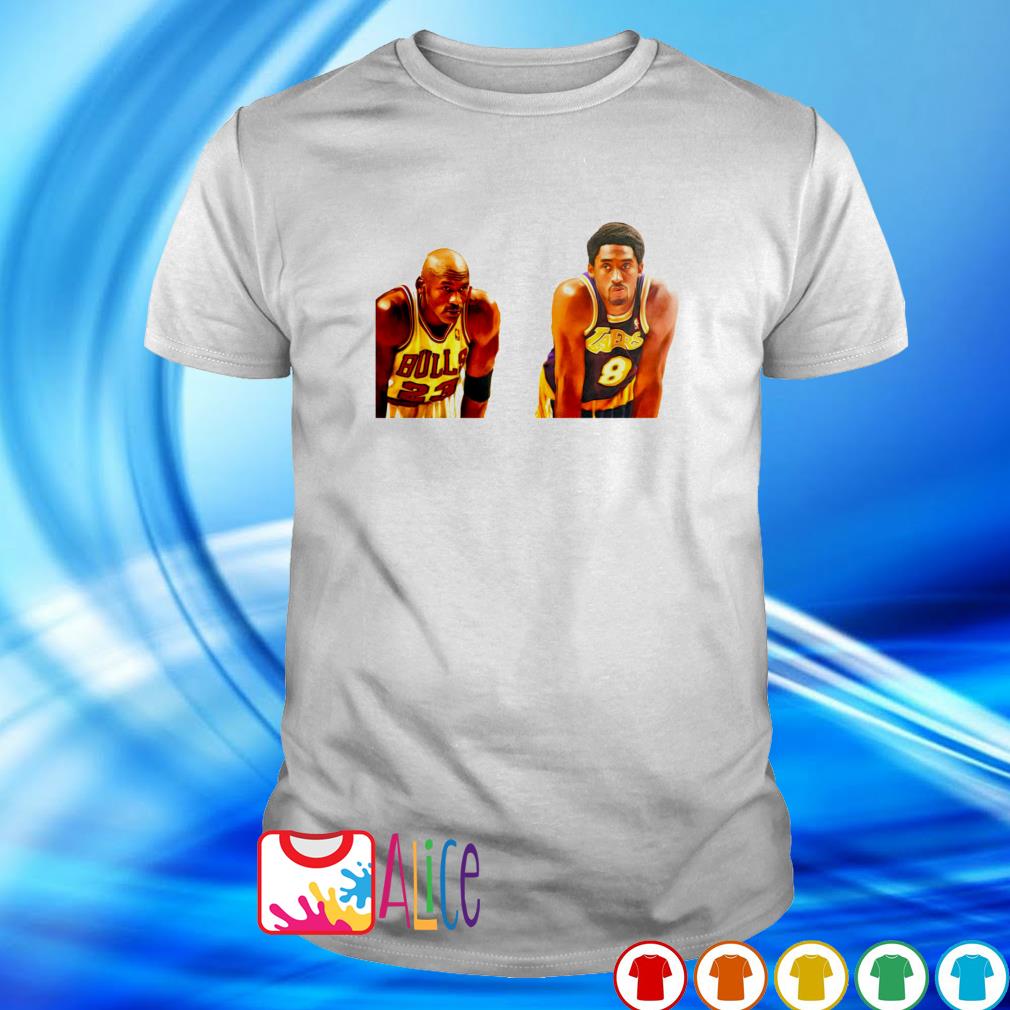 Nice kobe Bryant and Michael Jordan legend basketball shirt