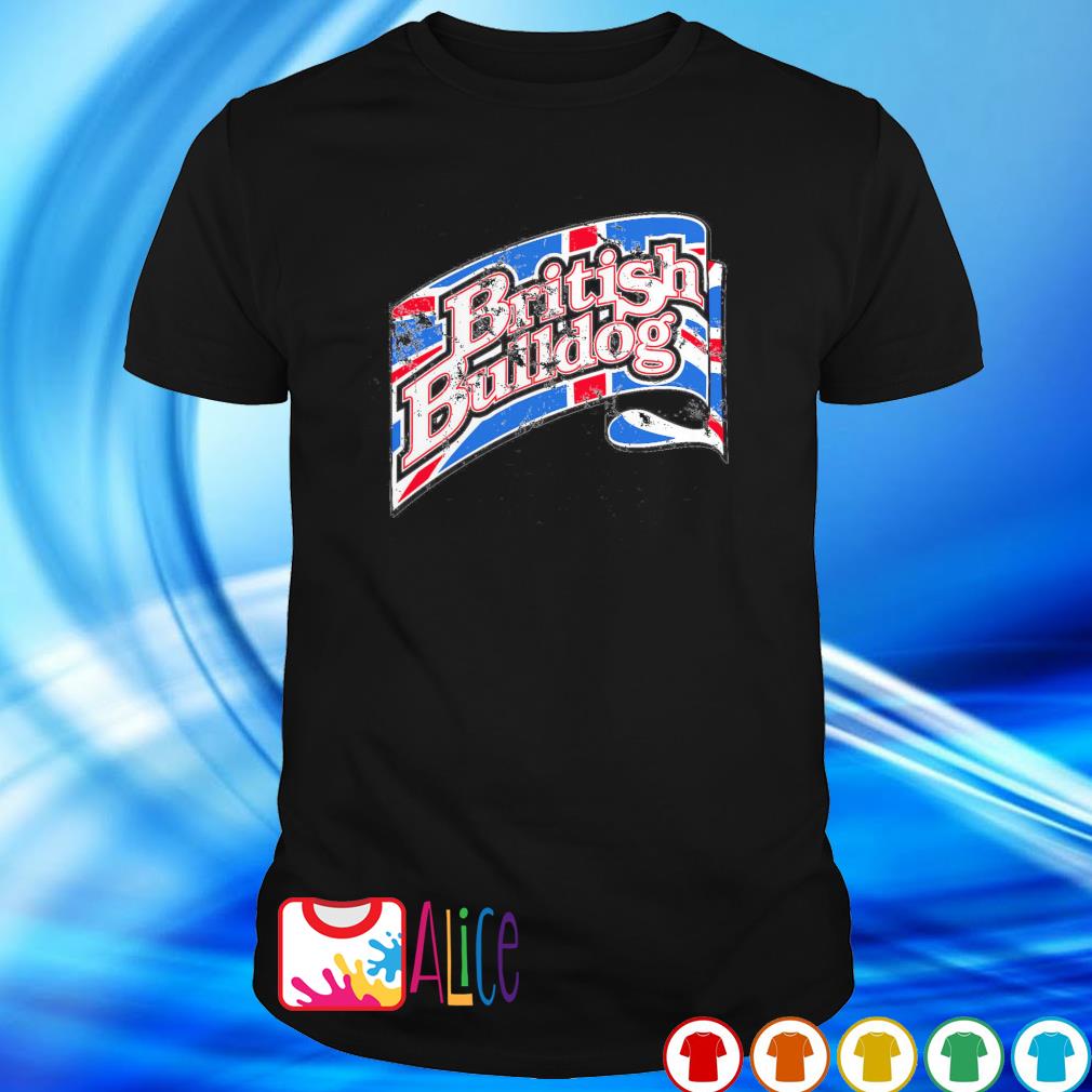Official british Bulldog flag shirt