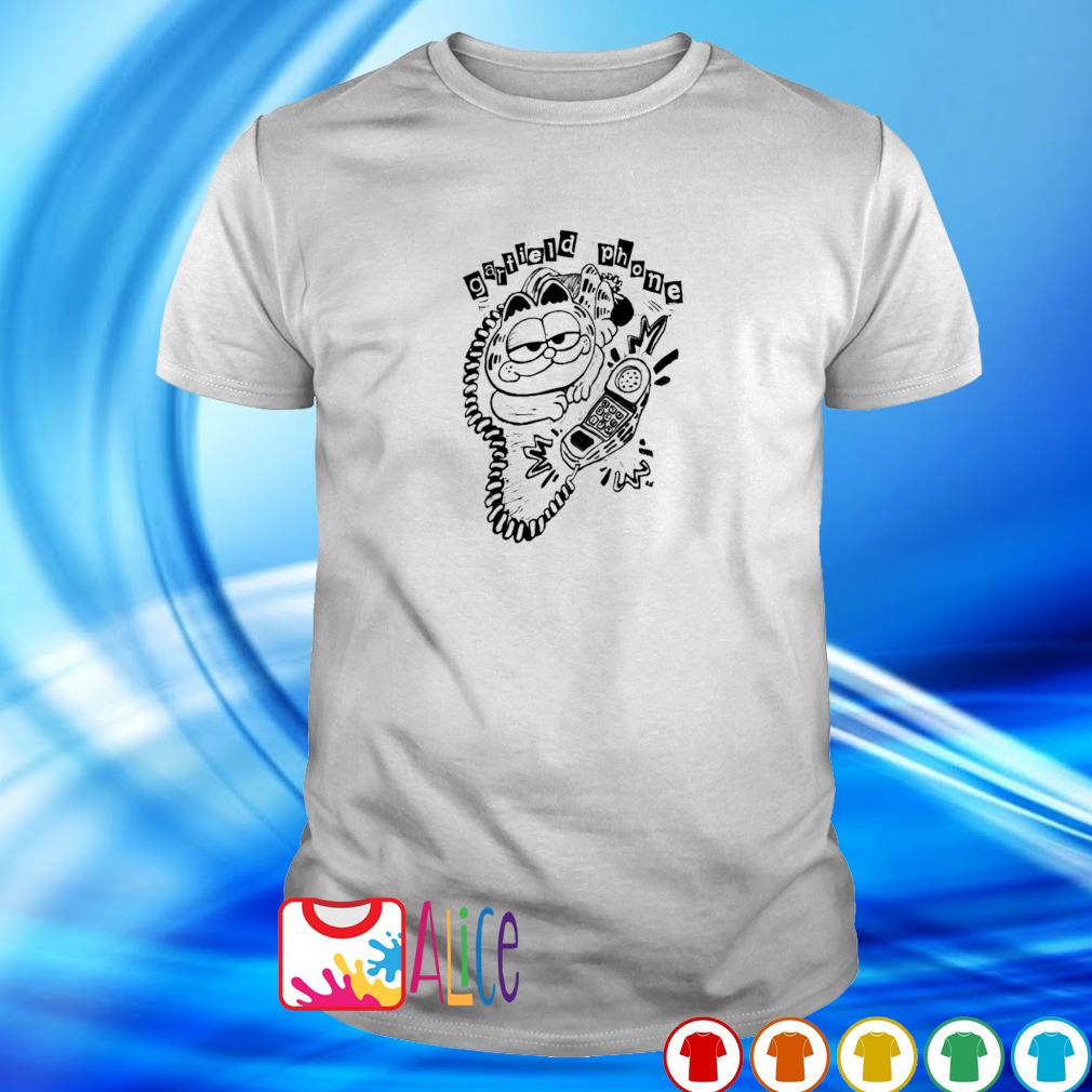 Official garfield phone shirt