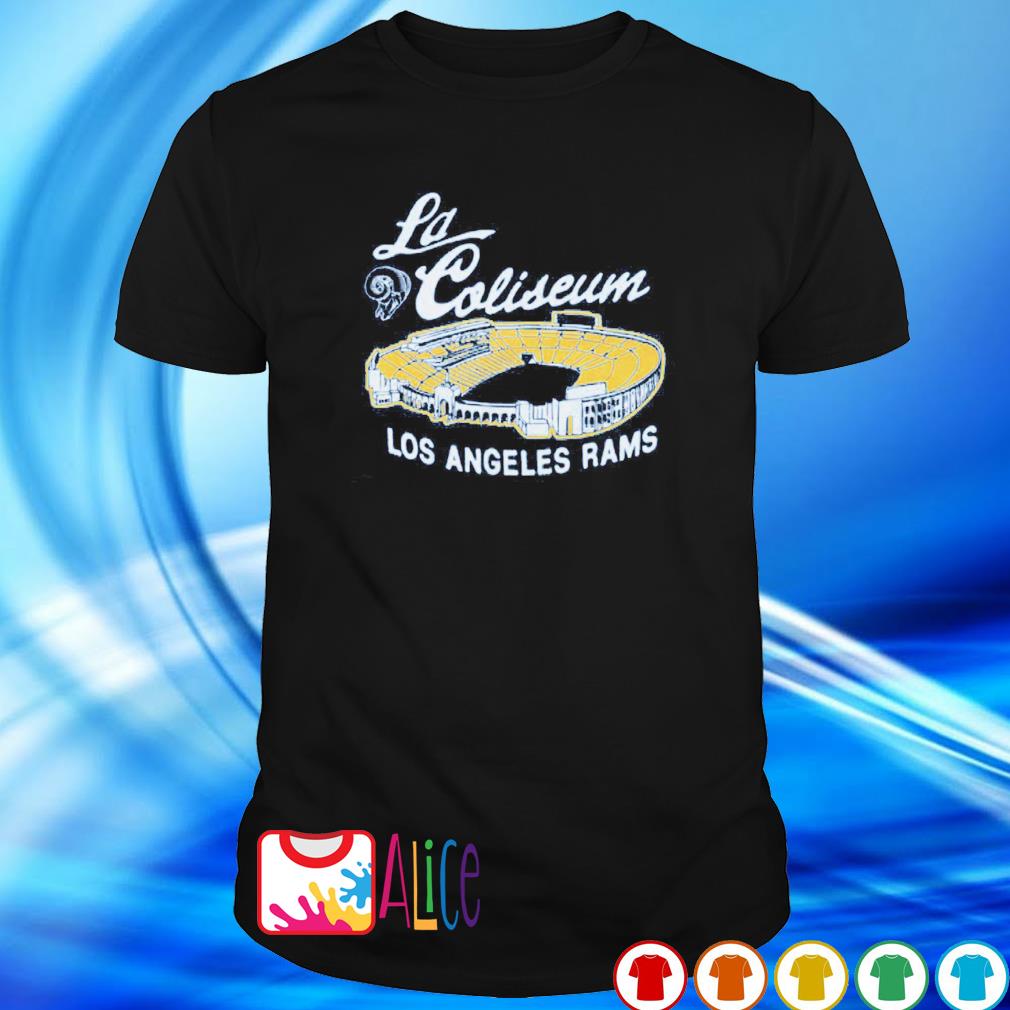 Official los Angeles Rams Coliseum stadium shirt