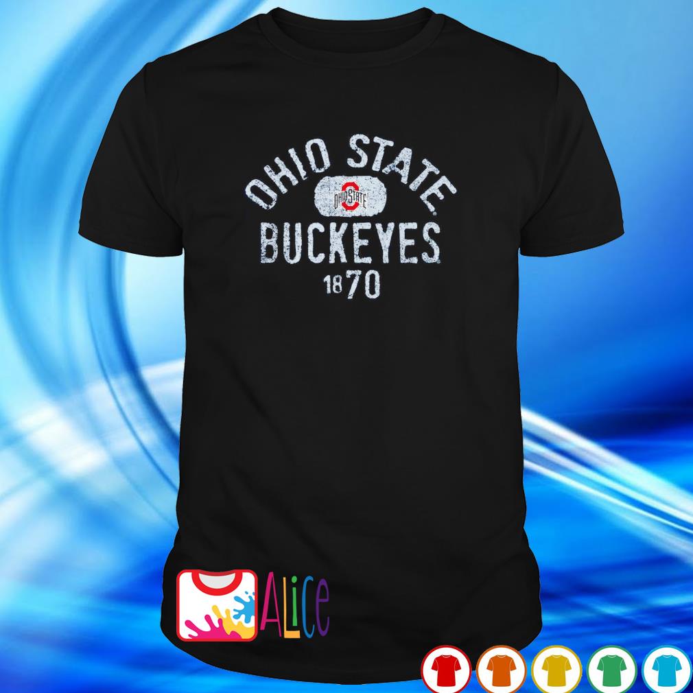 Official ohio State Buckeyes vintage 1870 shirt