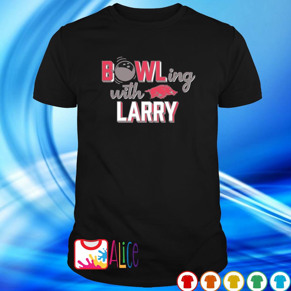 Original bowling with Larry Arkansas Razorbacks shirt