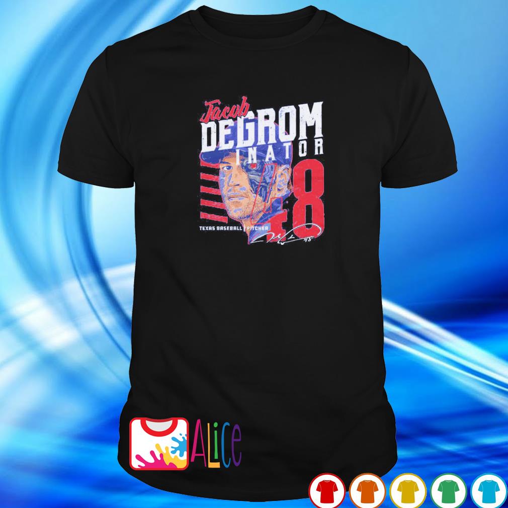 Premium deGrominator Jacob deGrom Texas Rangers pitcher machine shirt