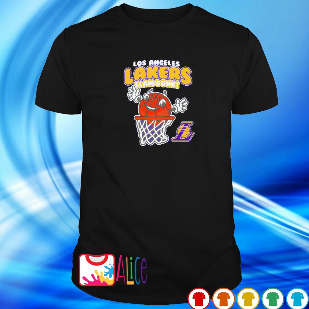 Premium los Angeles Lakers slam dunk shirt
