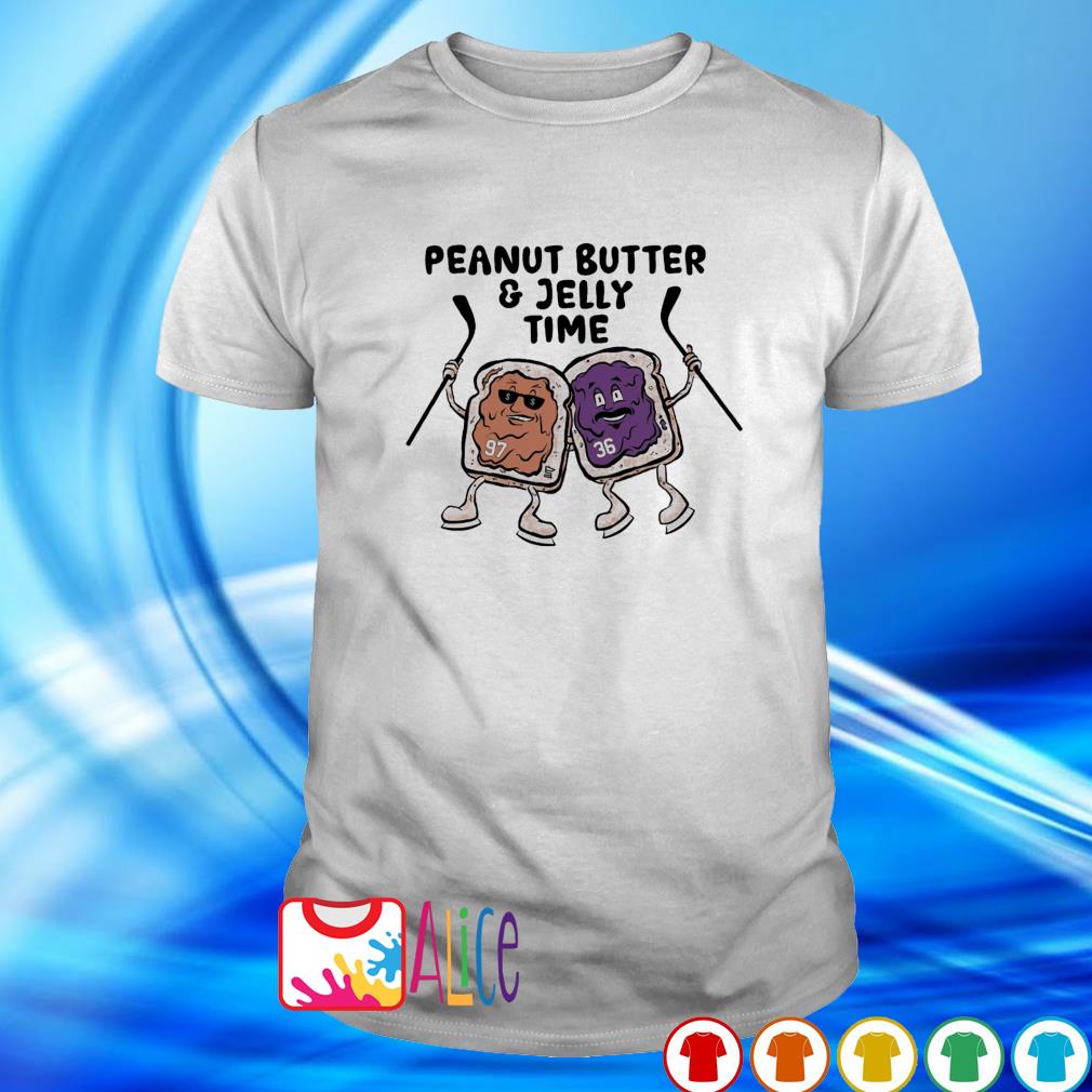 Premium peanut butter and jelly time Minnesota Wild shirt
