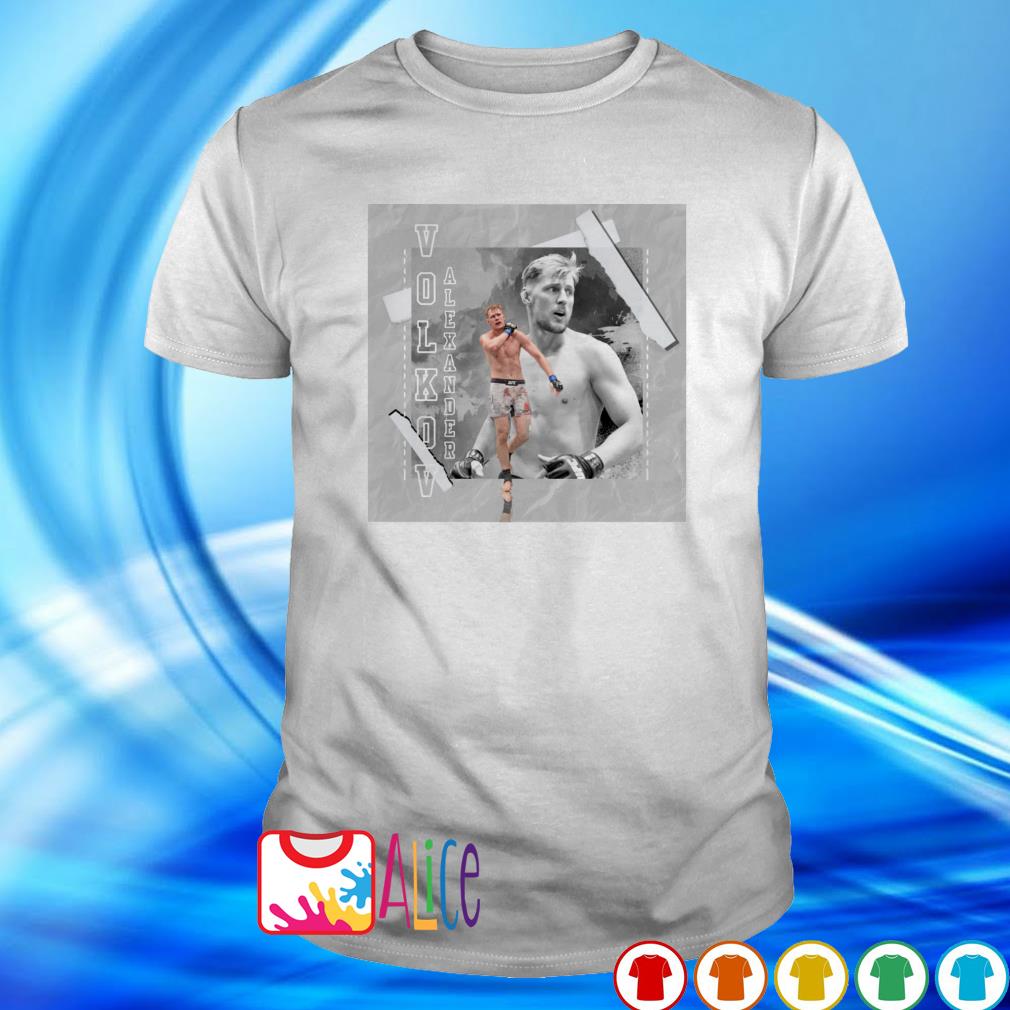 Top alexander Volkov UFC poster shirt
