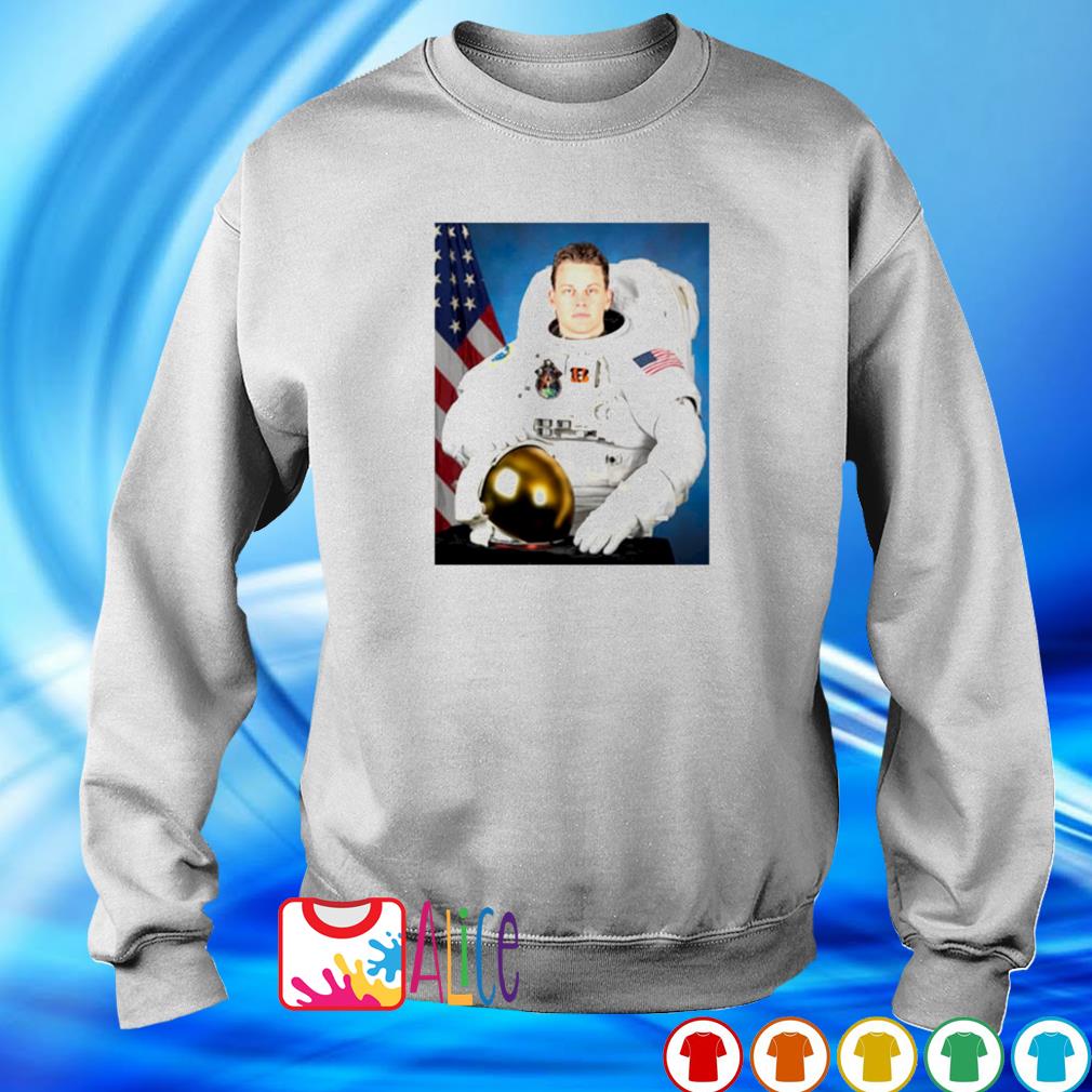 Funny joe Burrow Astronaut shirt, hoodie, sweater, long sleeve and tank top