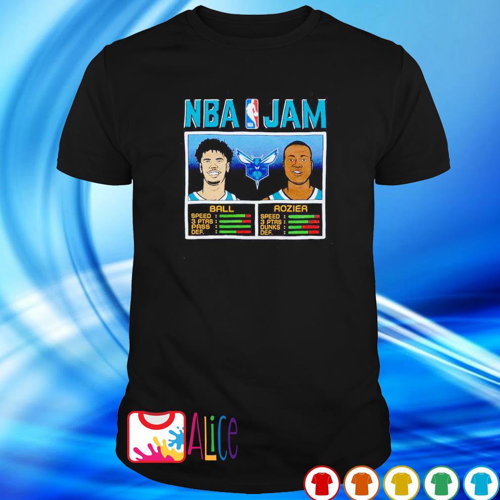 NBA Jam Charlotte Hornets Ball And Rozier Shirt, hoodie, sweater
