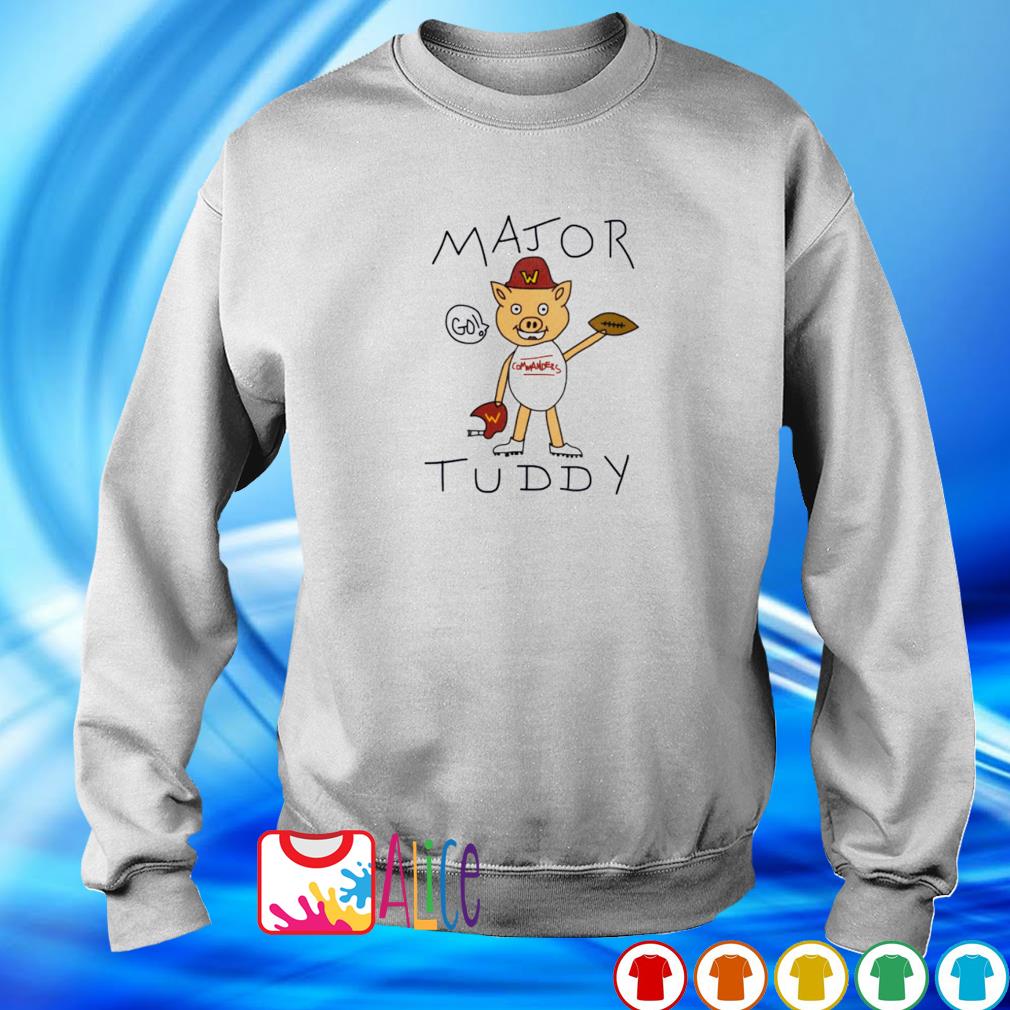 Major Tuddy mascot Washington Commanders shirt, hoodie, sweater