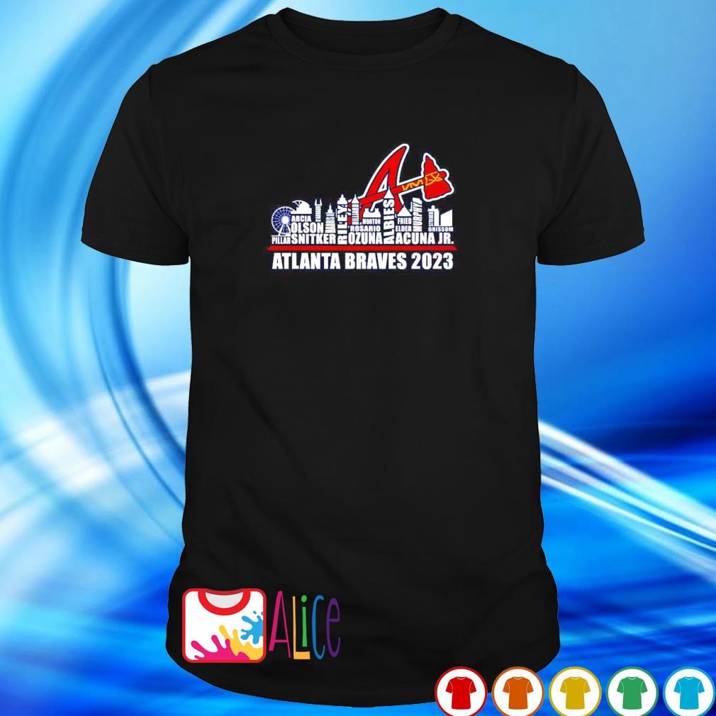 Original atlanta Braves 2023 shirt