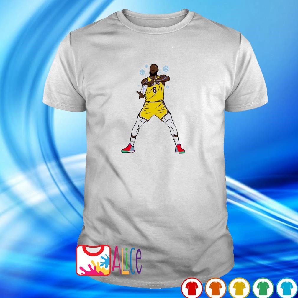 LA Lakers LeBron James ice in my veins shirt, hoodie, sweater and