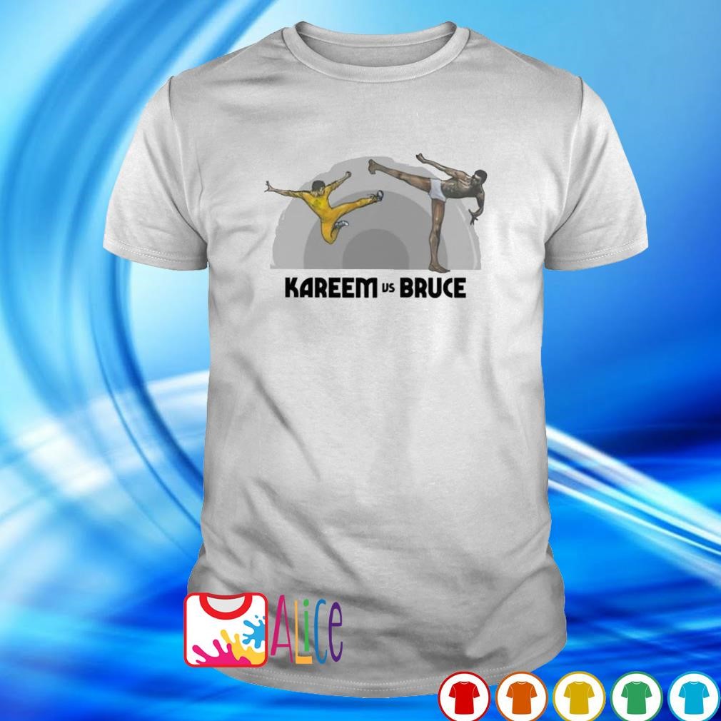 Kareem Abdul-Jabbar Kareem vs. Bruce Circle shirt, hoodie, sweater, long  sleeve and tank top