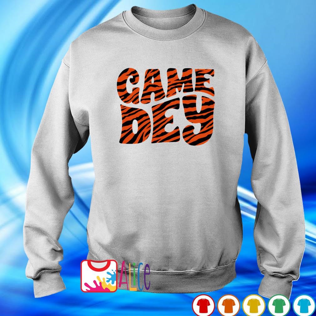 Cincinnati Bengals game dey tiger stripes shirt, hoodie, sweater and v-neck  t-shirt