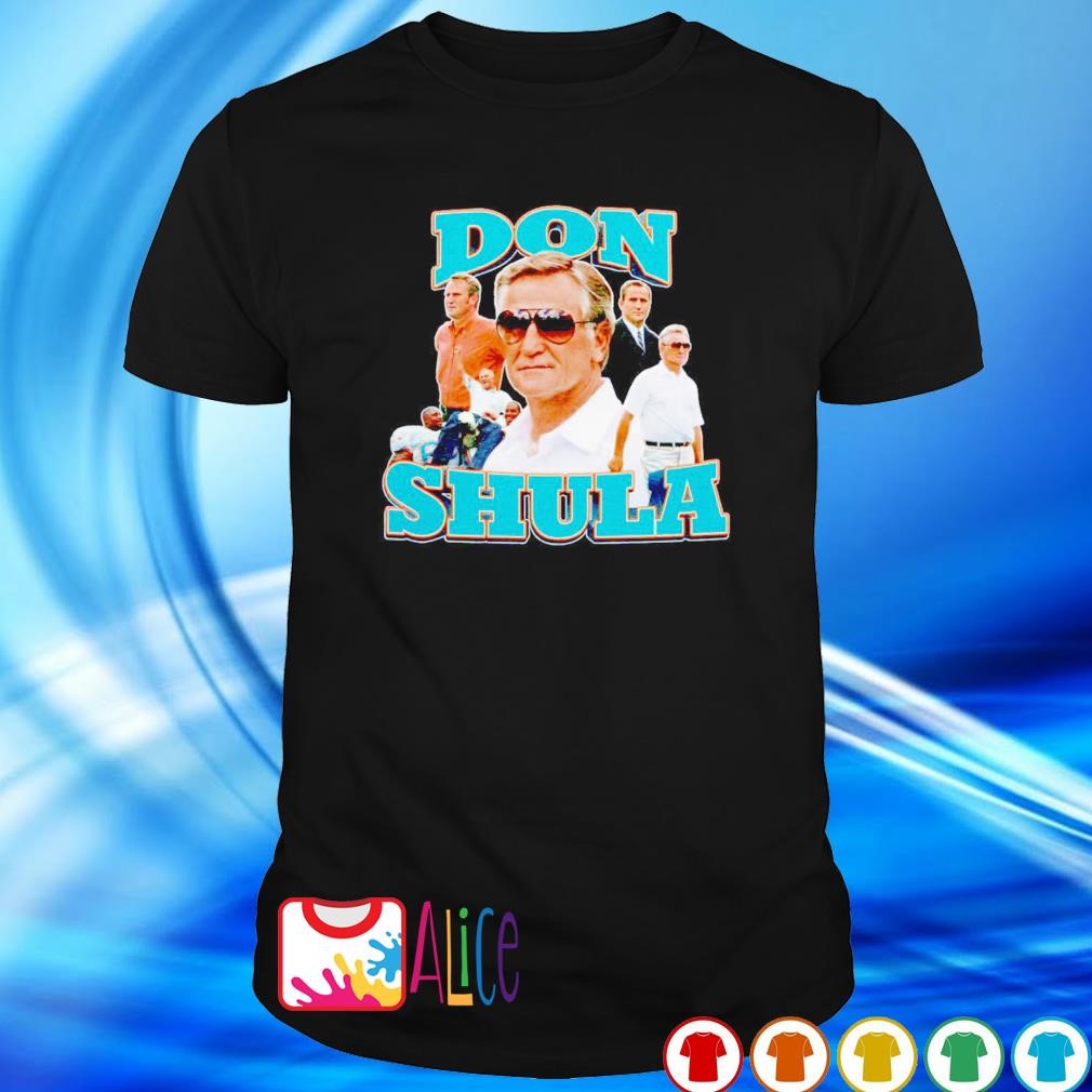 Official Don Shula Miami Dophins photo shirt, by Goofytee Store, Sep,  2023