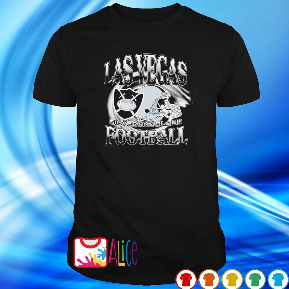 Official las Vegas Raiders the silver and black shirt
