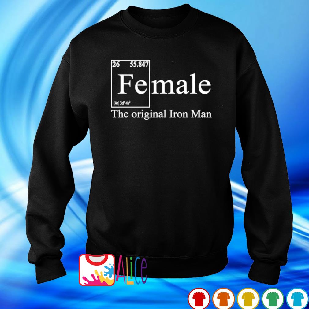 female iron man shirt