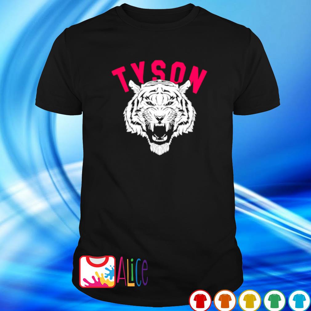 mike tyson tiger t shirt